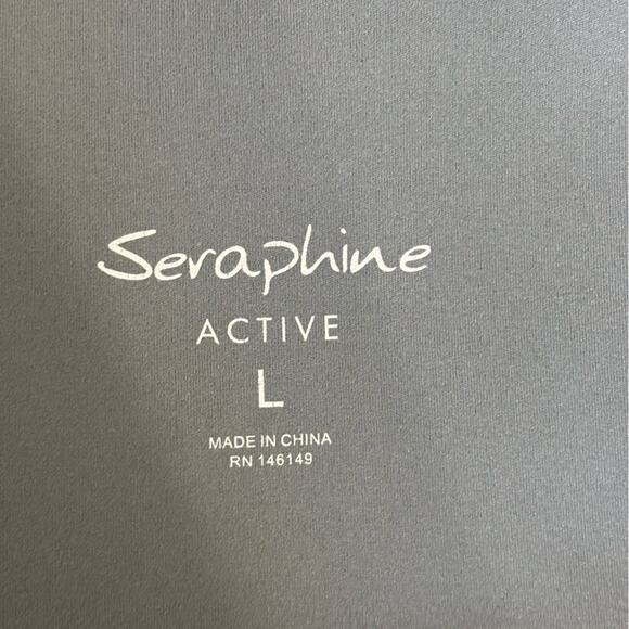 Seraphine Active Maternity Support Leggings in Gray - Size L - Picture 4 of 5